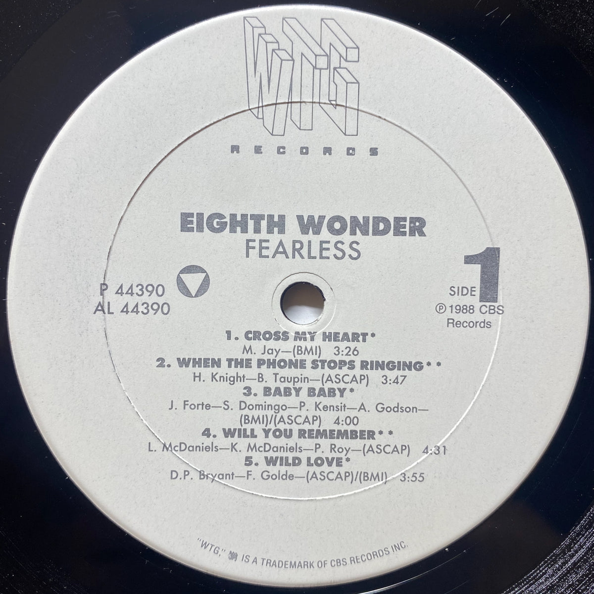 Eighth Wonder / Fearless | VINYL7 RECORDS