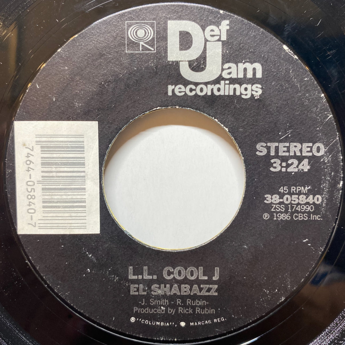 L.L. Cool J / Rock The Bells / El Shabazz | VINYL7 RECORDS