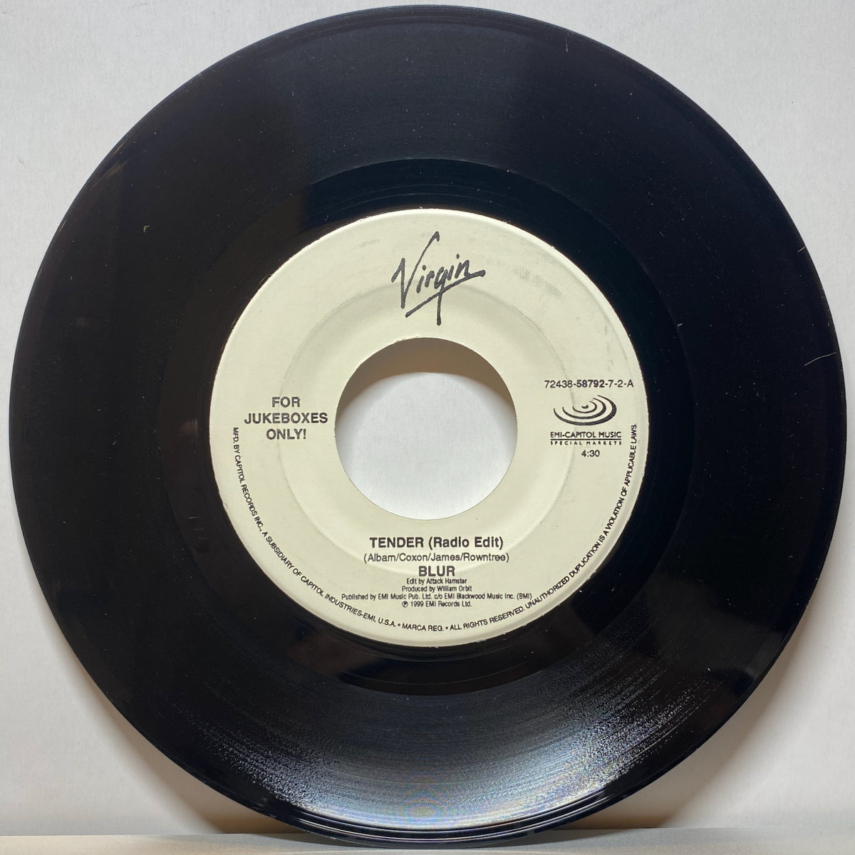 Blur / Tender | VINYL7 RECORDS