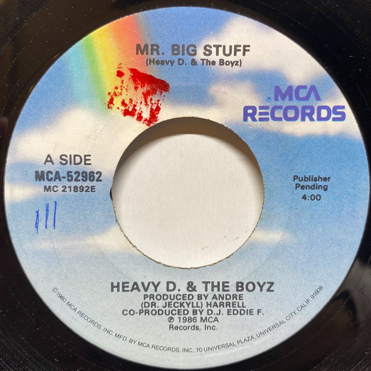 Heavy D. & The Boyz / Mr. Big Stuff | VINYL7 RECORDS