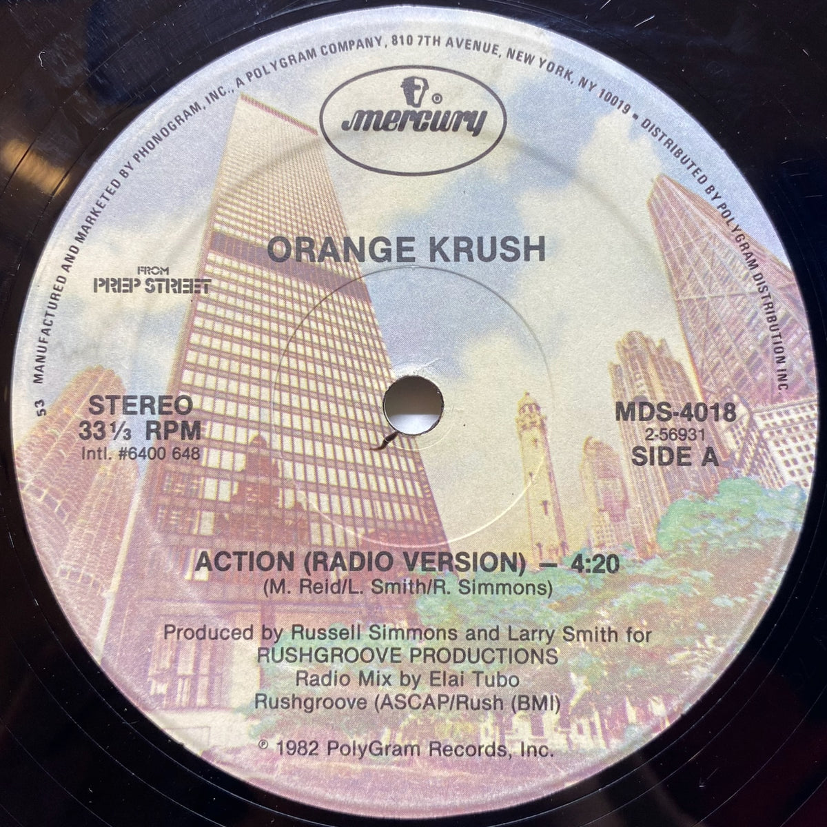 Orange Krush / Action | VINYL7 RECORDS