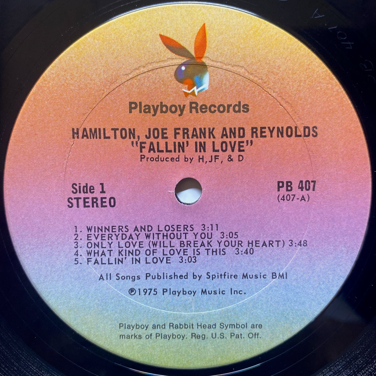 Hamilton, Joe Frank & Reynolds / Fallin' In Love | VINYL7 RECORDS