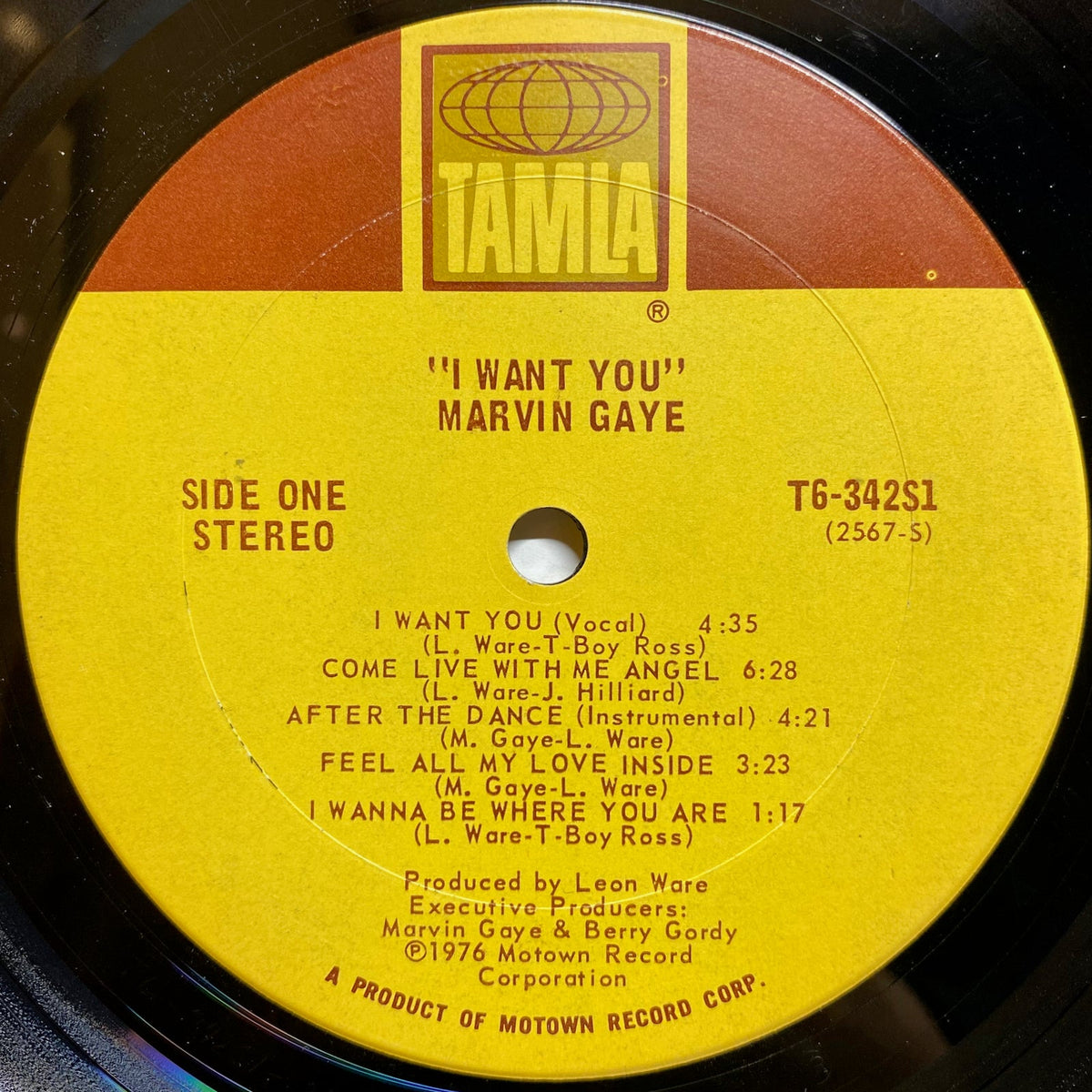 I Want You Marvin Gaye VINYL7 RECORDS