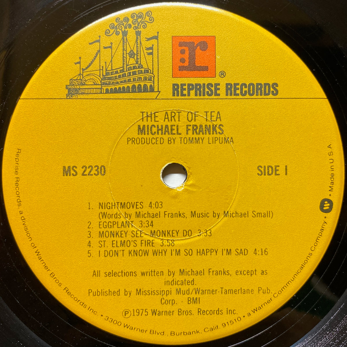 The Art Of Tea - Michael Franks | VINYL7 RECORDS