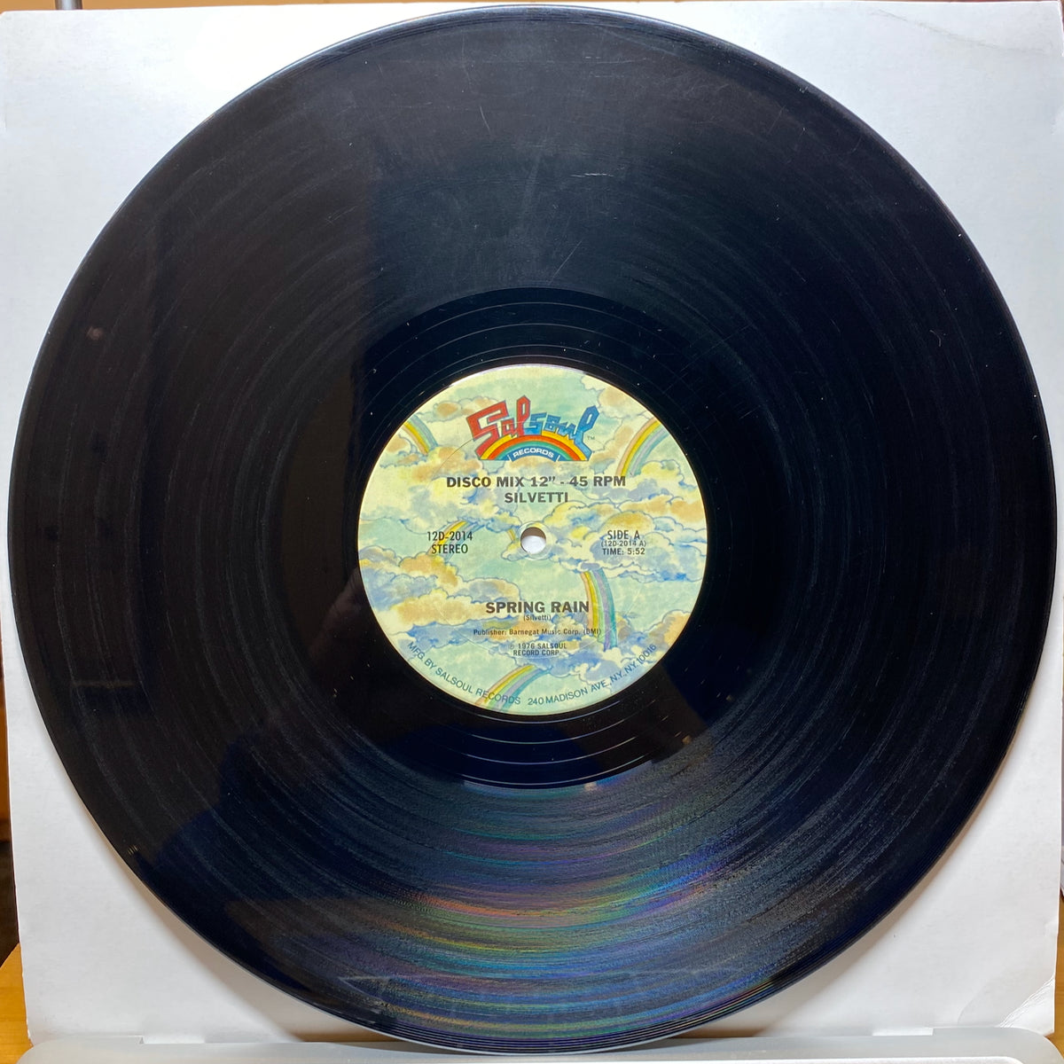 Silvetti / Spring Rain | VINYL7 RECORDS