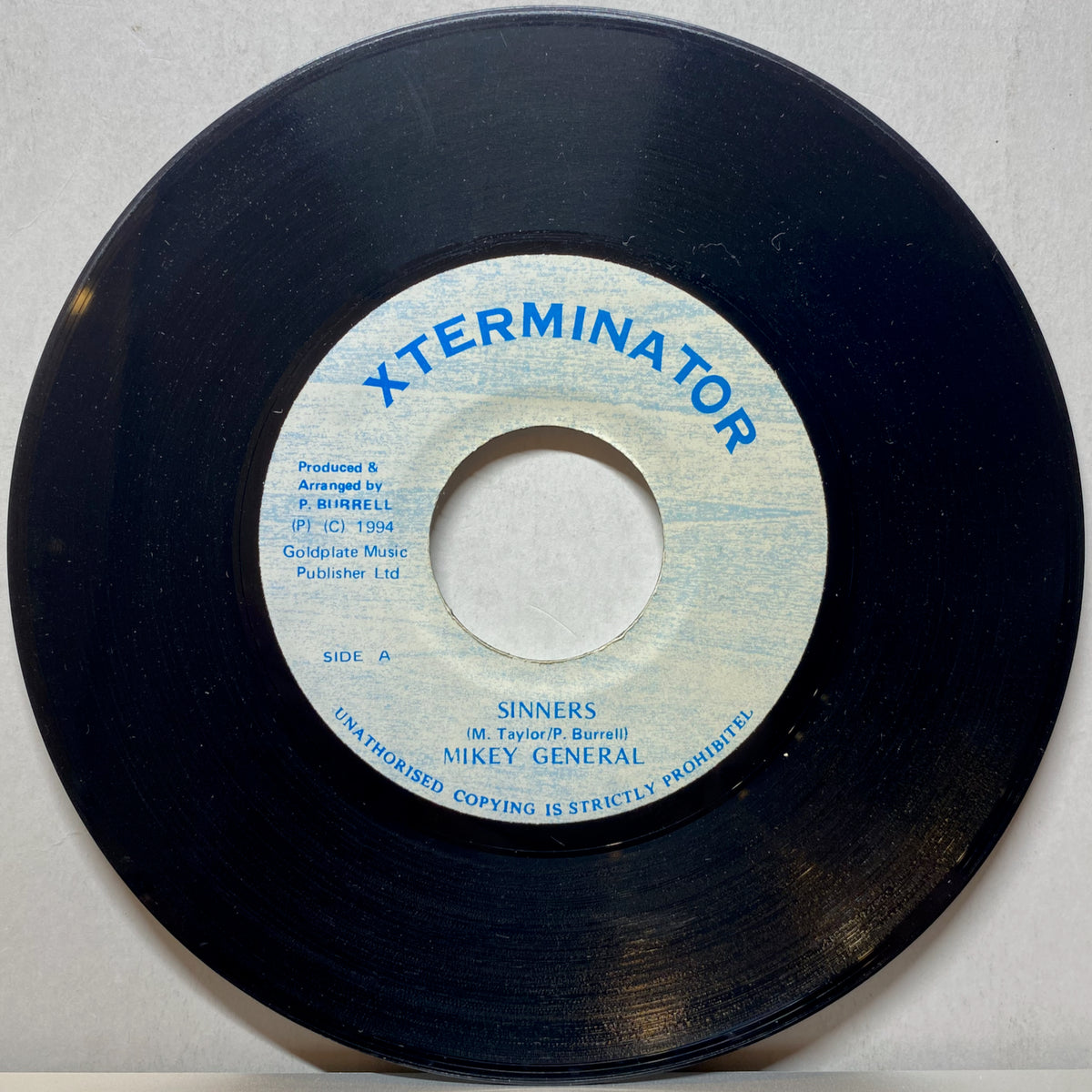 MIKEY GENERAL / SINNERS レゲエ レコード Mikey General / Sinners | VINYL7 RECORDS