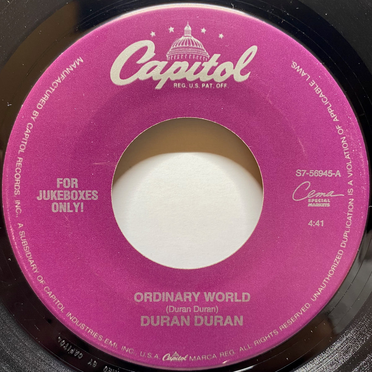 Duran Duran / Ordinary World / Save A Prayer | VINYL7 RECORDS