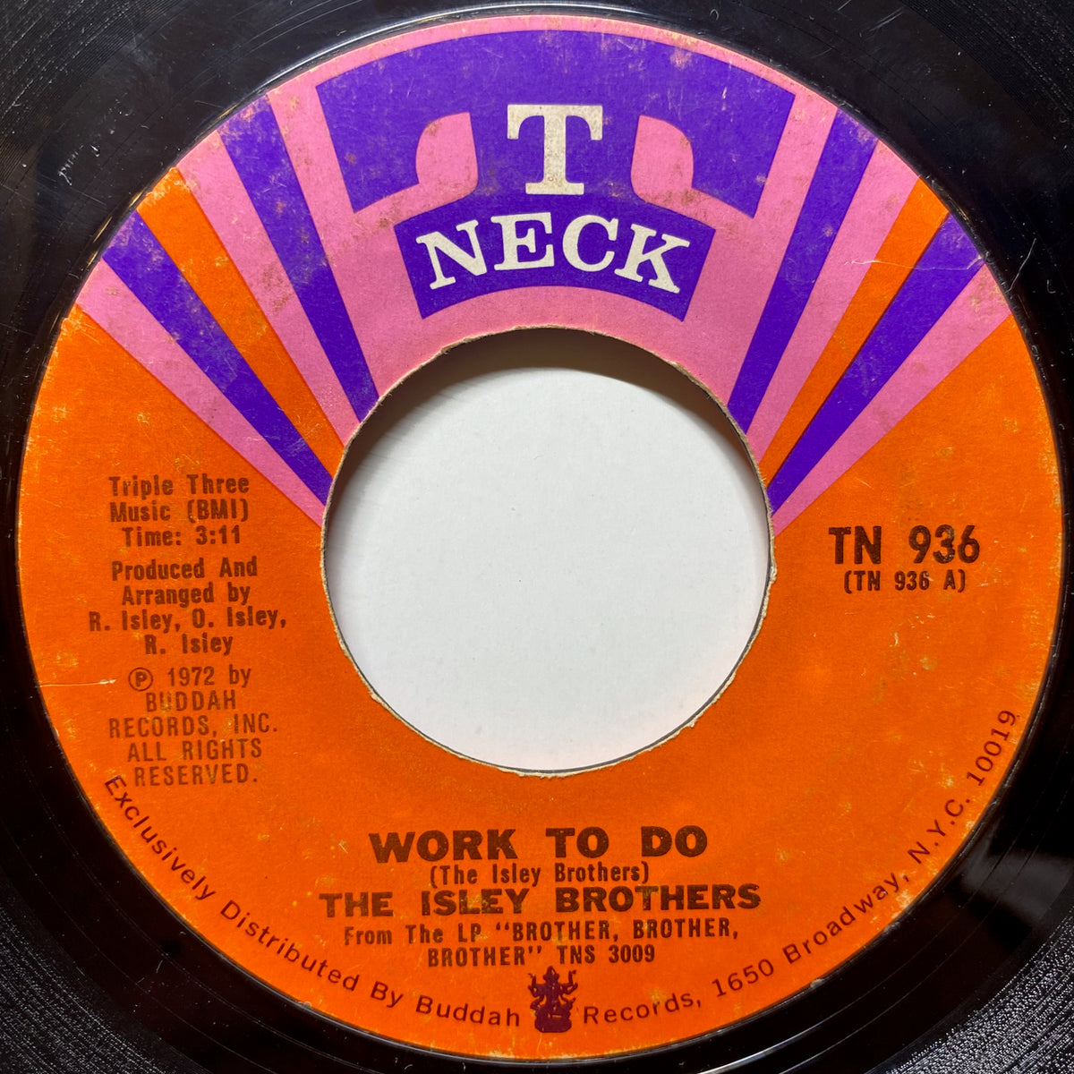Isley Brothers, The / Work To Do | VINYL7 RECORDS