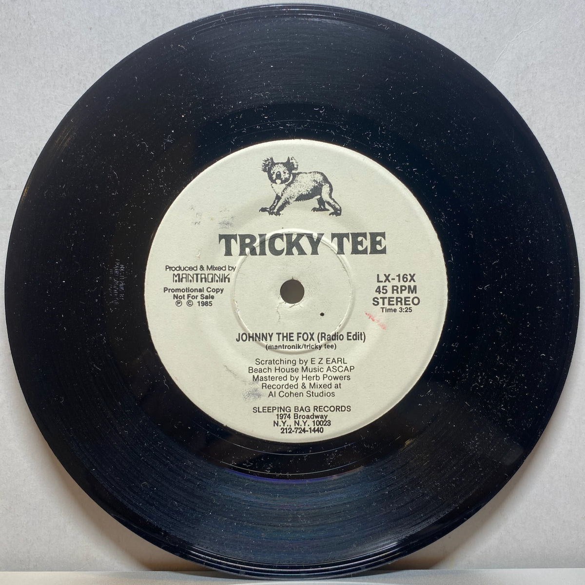Tricky Tee / Johnny The Fox | VINYL7 RECORDS