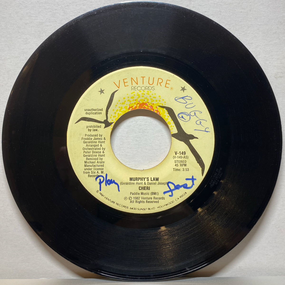 Cheri / Murphy's Law | VINYL7 RECORDS