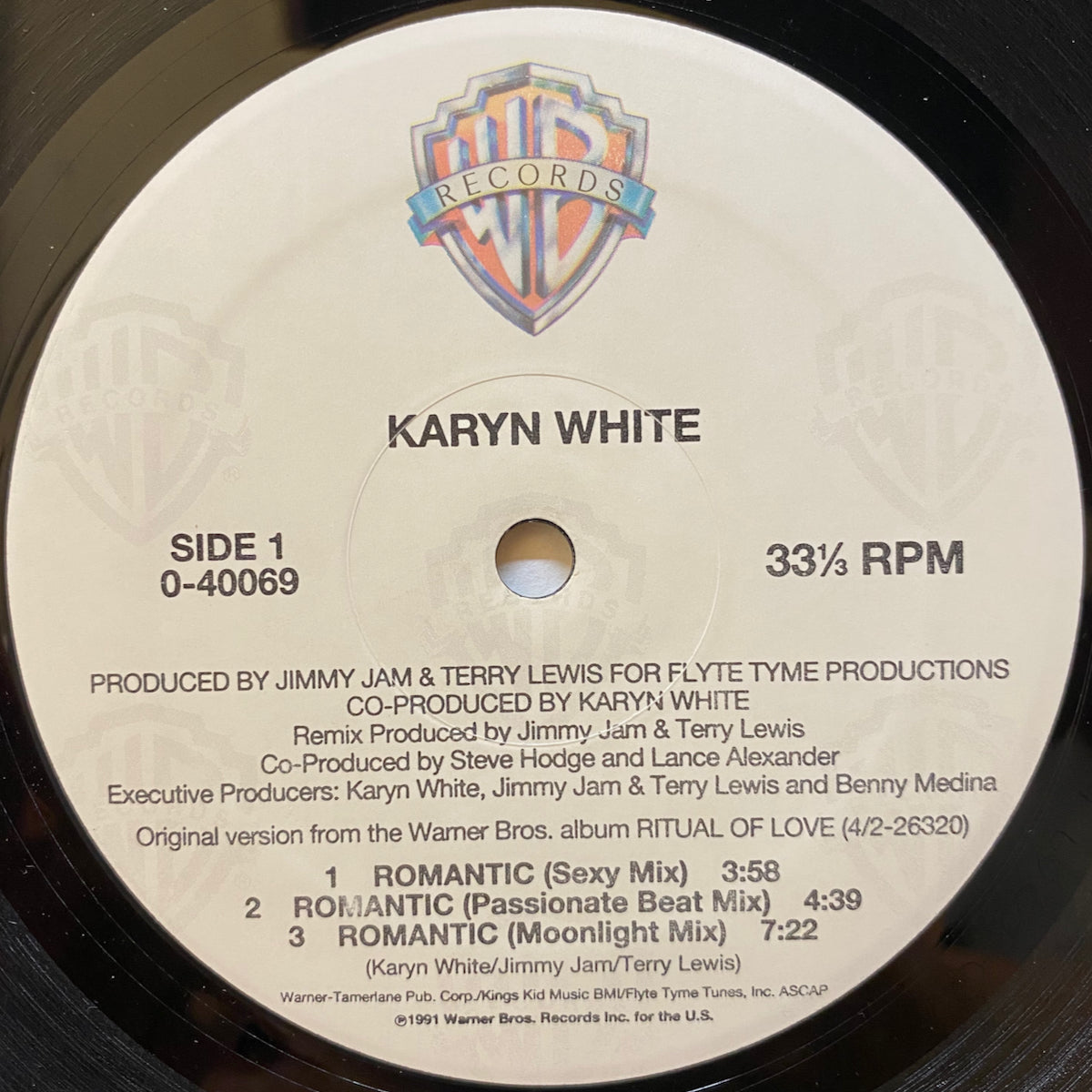 Karyn White / Romantic | VINYL7 RECORDS