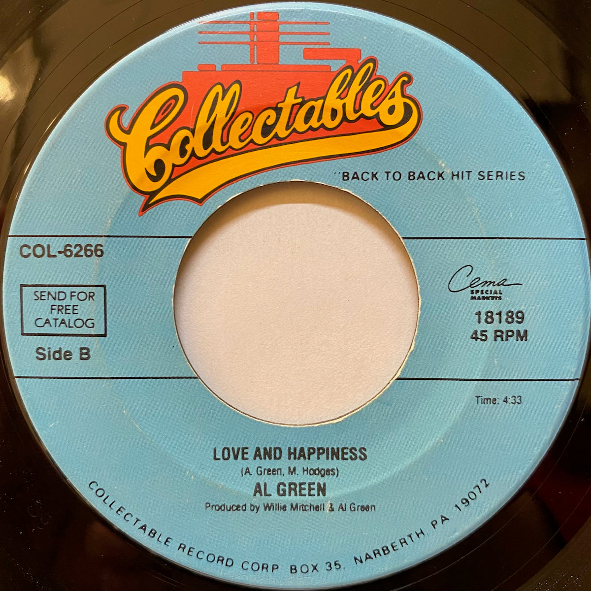 Al Green / I'm Still In Love With You / Love And Happiness