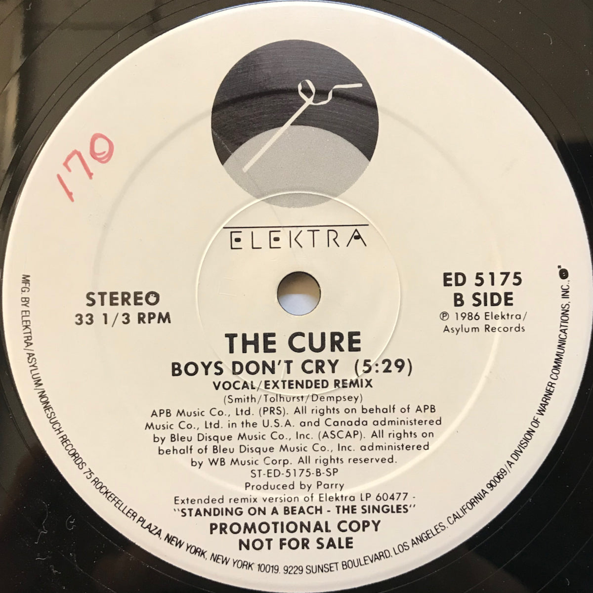 Cure, The / Boys Don't Cry | VINYL7 RECORDS