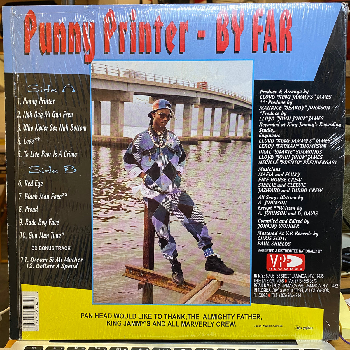 Pan Head / Punanny Printer - By Far | VINYL7 RECORDS