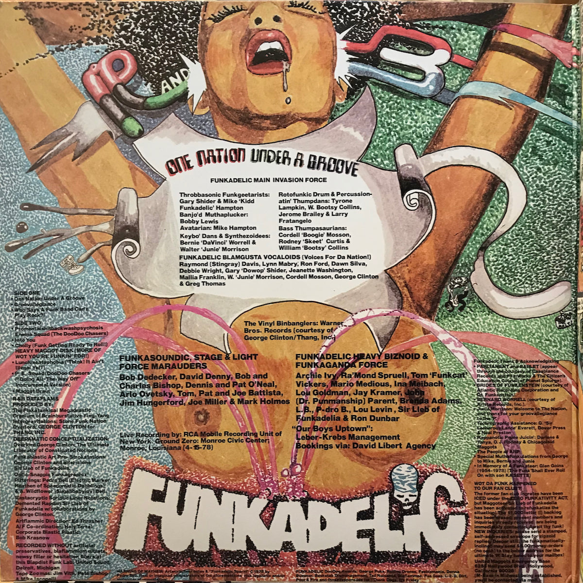 One Nation Under A Groove - Funkadelic | VINYL7 RECORDS