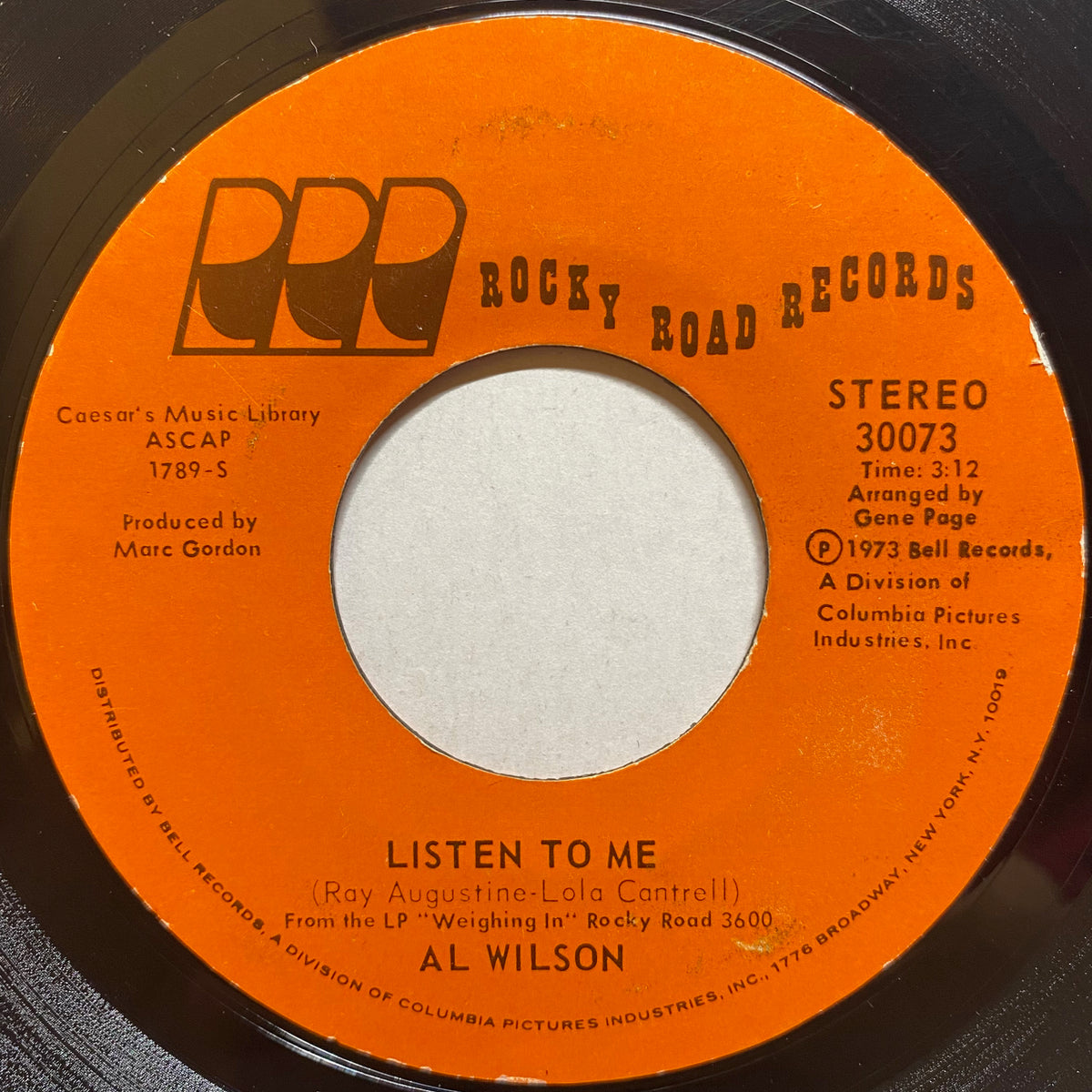 al wilson レコード