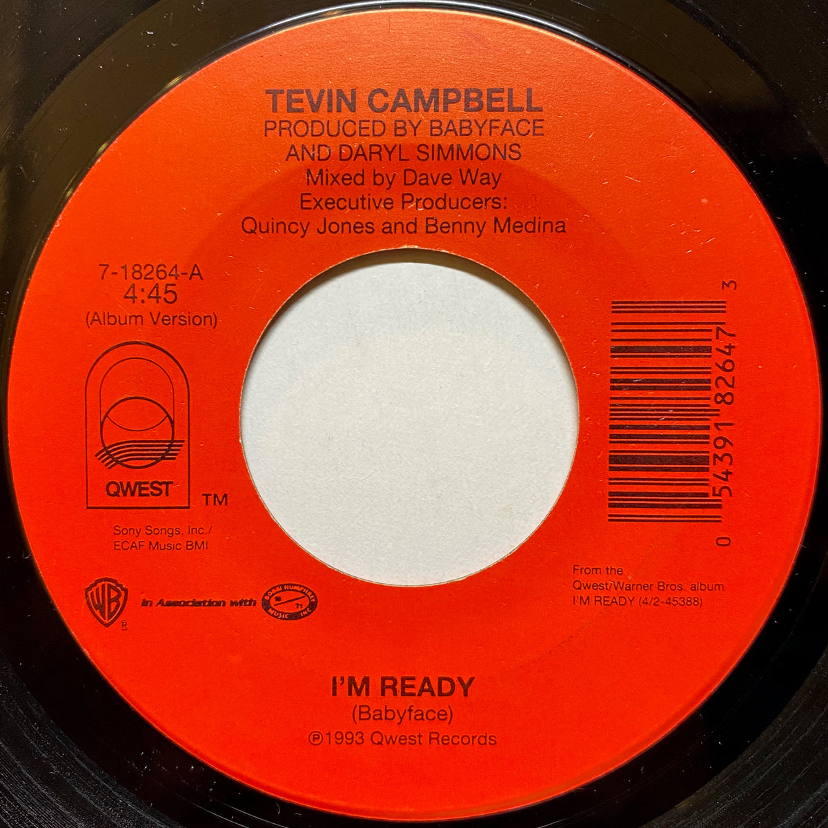 Tevin Campbell / I'm Ready | VINYL7 RECORDS