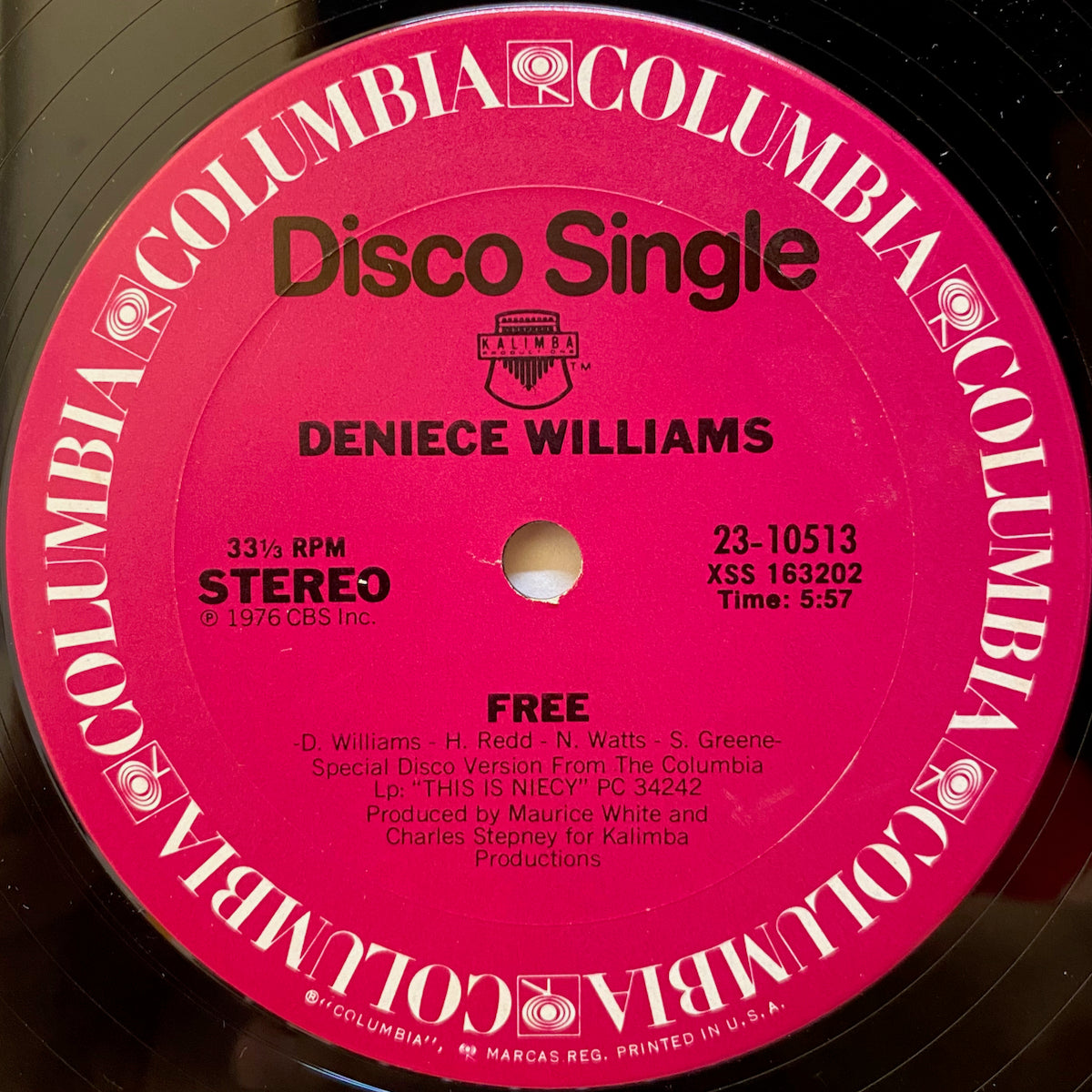 Deniece Williams / Free | VINYL7 RECORDS