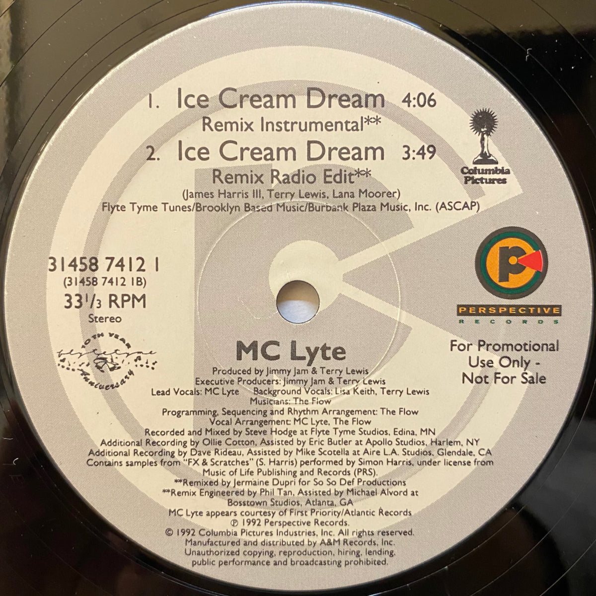 USオリジナル】MC LYTE/ICE CREAM DREAM-