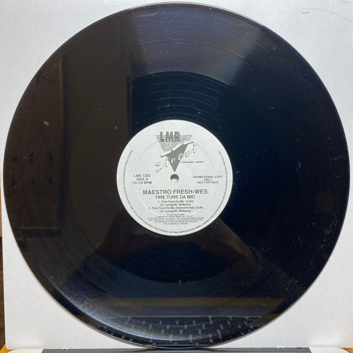 Maestro Fresh Wes / Fine Tune Da Mic | VINYL7 RECORDS