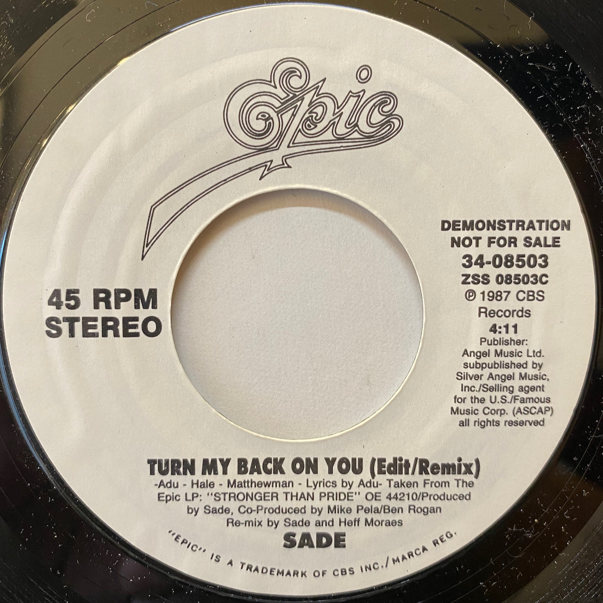 sade オファー のlpレコード