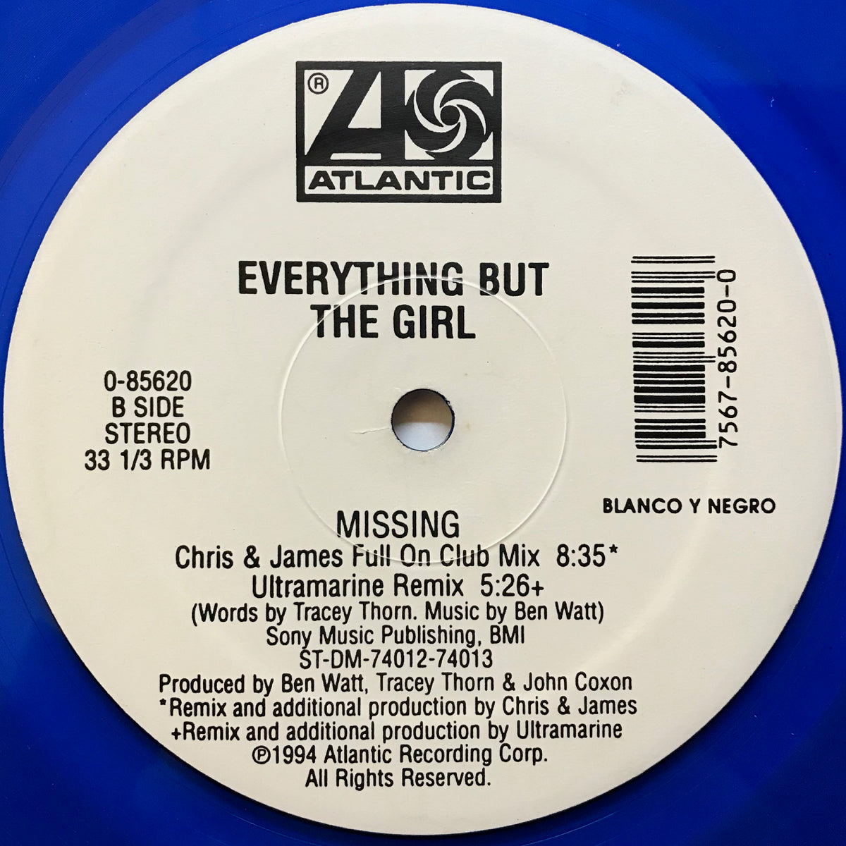 Everything But The Girls / Missing(The Bootleg Mixes!) | VINYL7