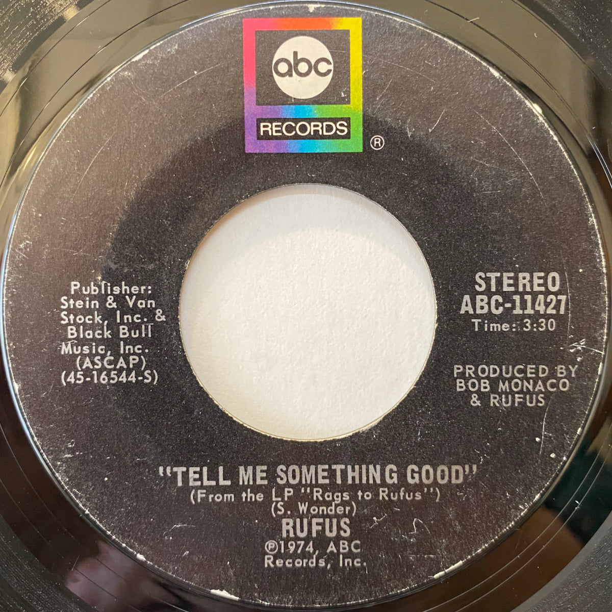 Rufus / Tell Me Something Good | VINYL7 RECORDS