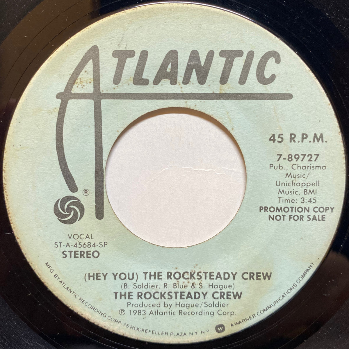 Rock Steady Crew / (Hey You) Rock Steady Crew | VINYL7 RECORDS