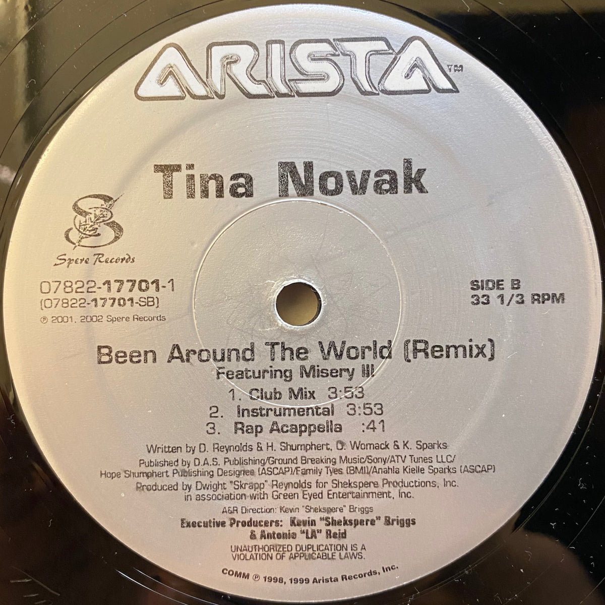 Tina Novak / Been Around The World | VINYL7 RECORDS