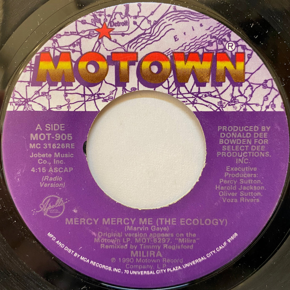 Milira / Mercy Mercy Me (The Ecology) | VINYL7 RECORDS