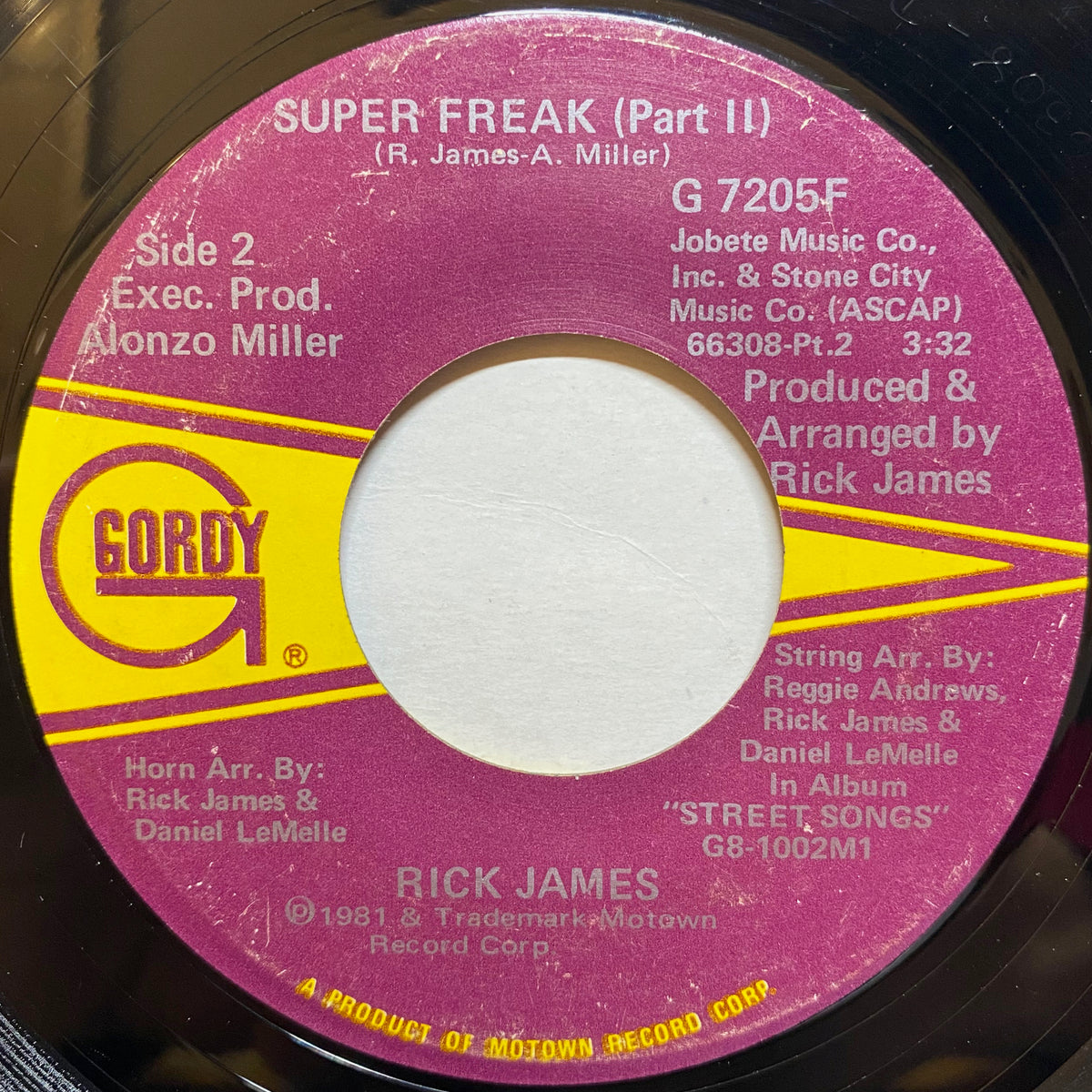 Rick James / Super Freak | VINYL7 RECORDS