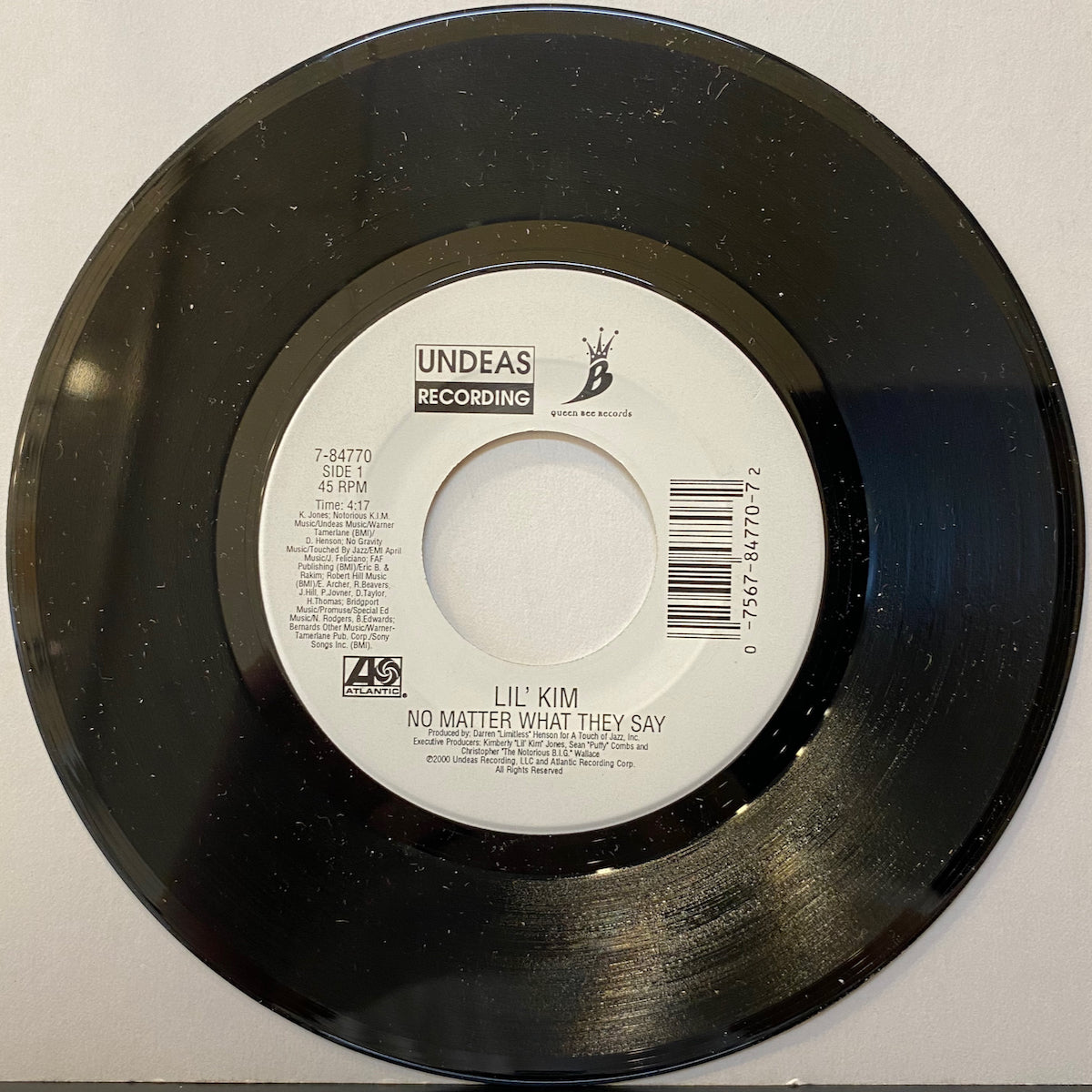 洋楽 7inch Lil' Kim No Matter What They Say Lil' Kim – No Matter What They Say – Vinyl (12