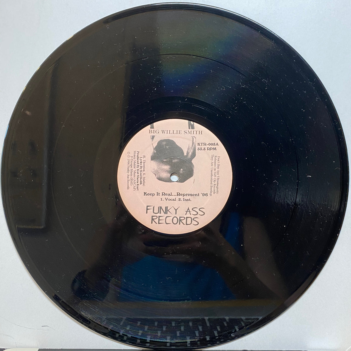 Big Willie Smith / Keep It RealRepresent '96 | VINYL7 RECORDS