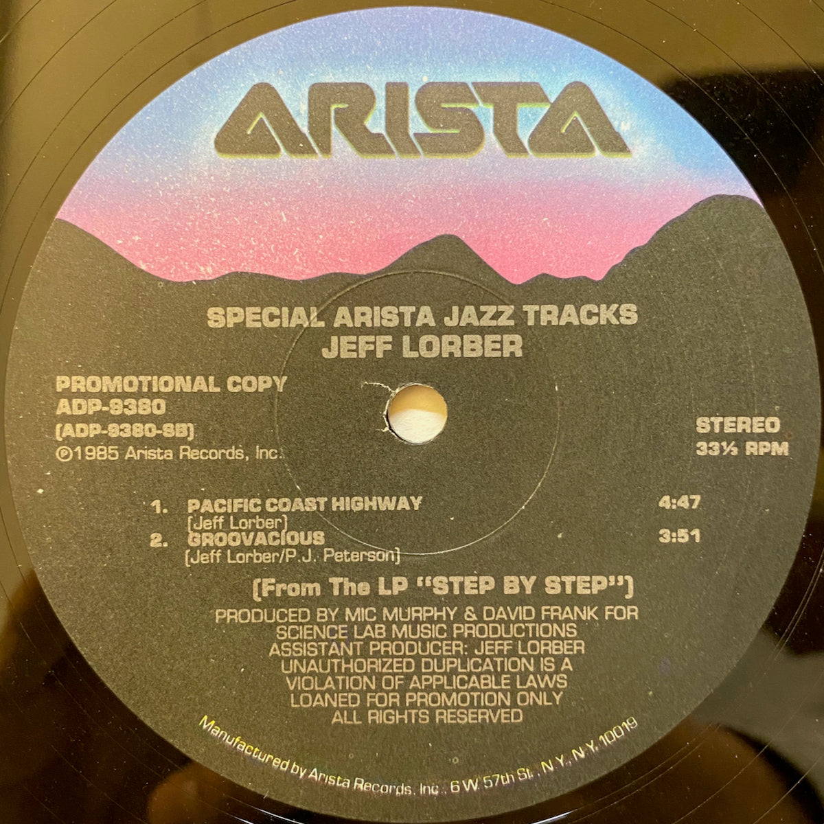 Kenny G / Jeff Lorber / Special Arista Jazz Tracks | VINYL7 RECORDS