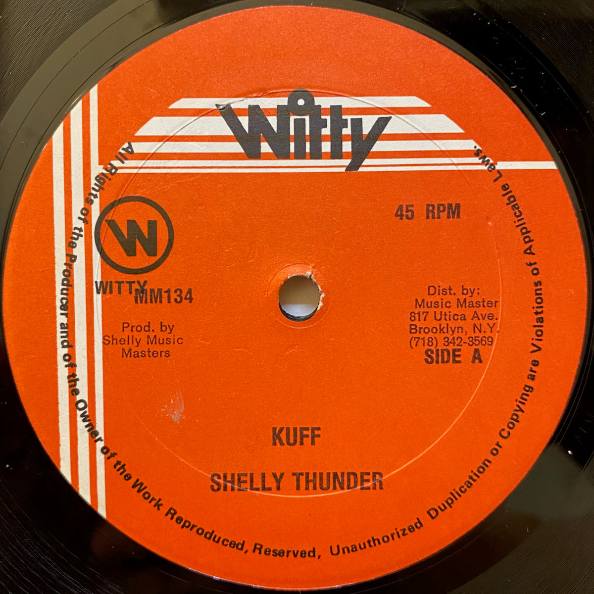 Shelly Thunder レコード - レコード