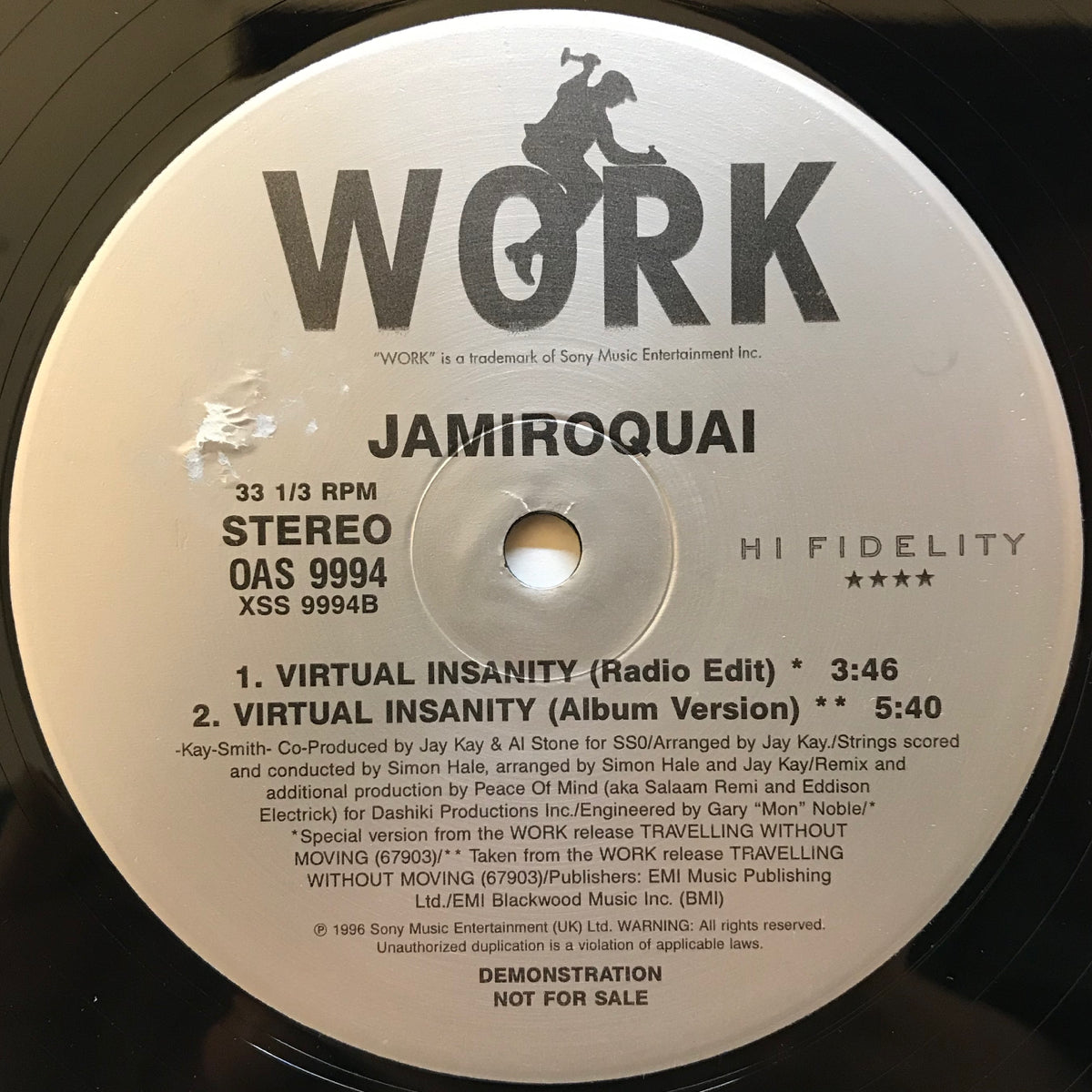 Jamiroquai / Virtual Insanity | VINYL7 RECORDS