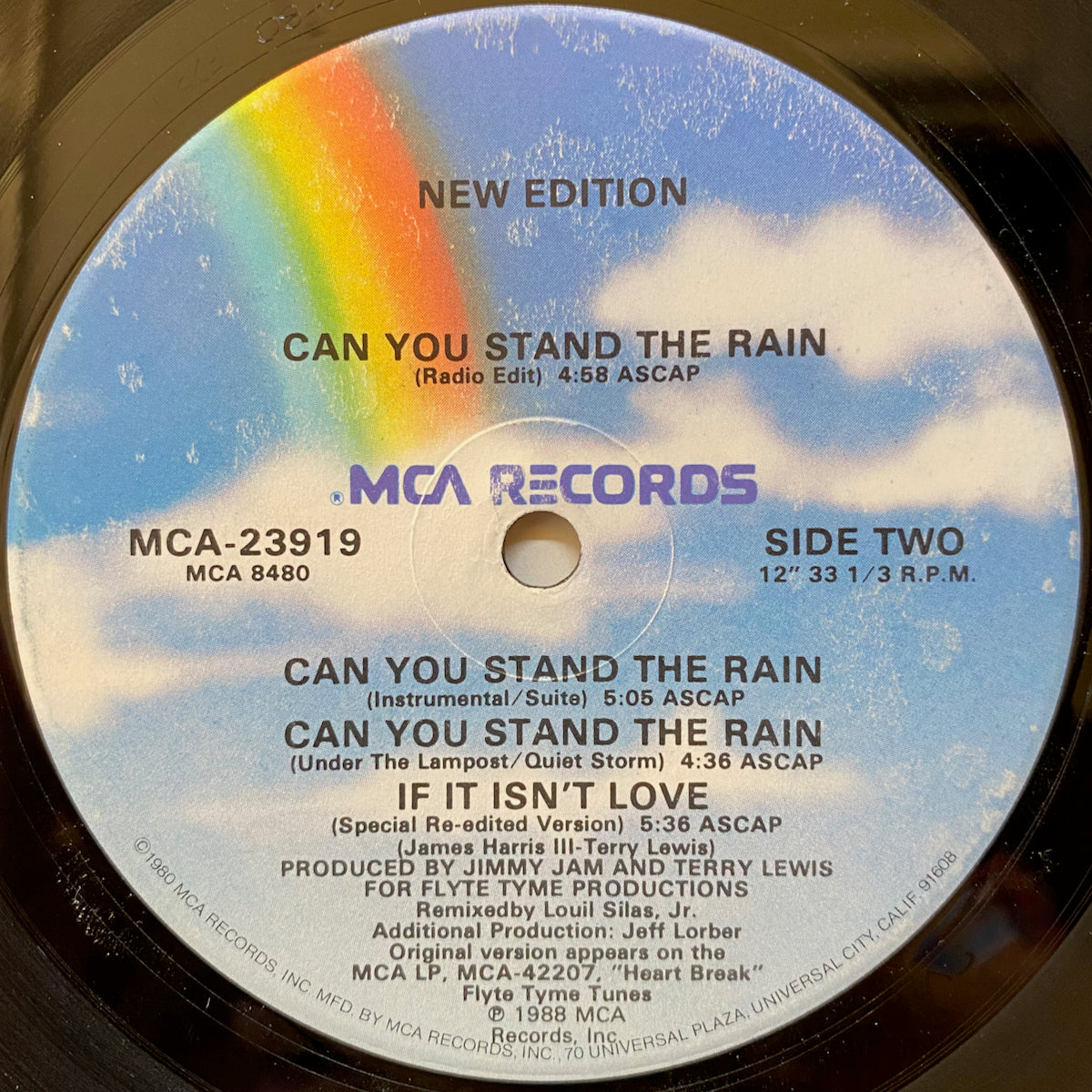 New Edition / Can You Stand The Rain | VINYL7 RECORDS