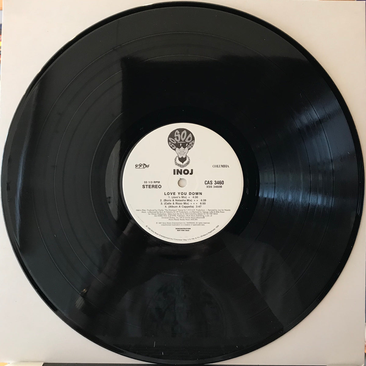 Inoj / Love You Down | VINYL7 RECORDS