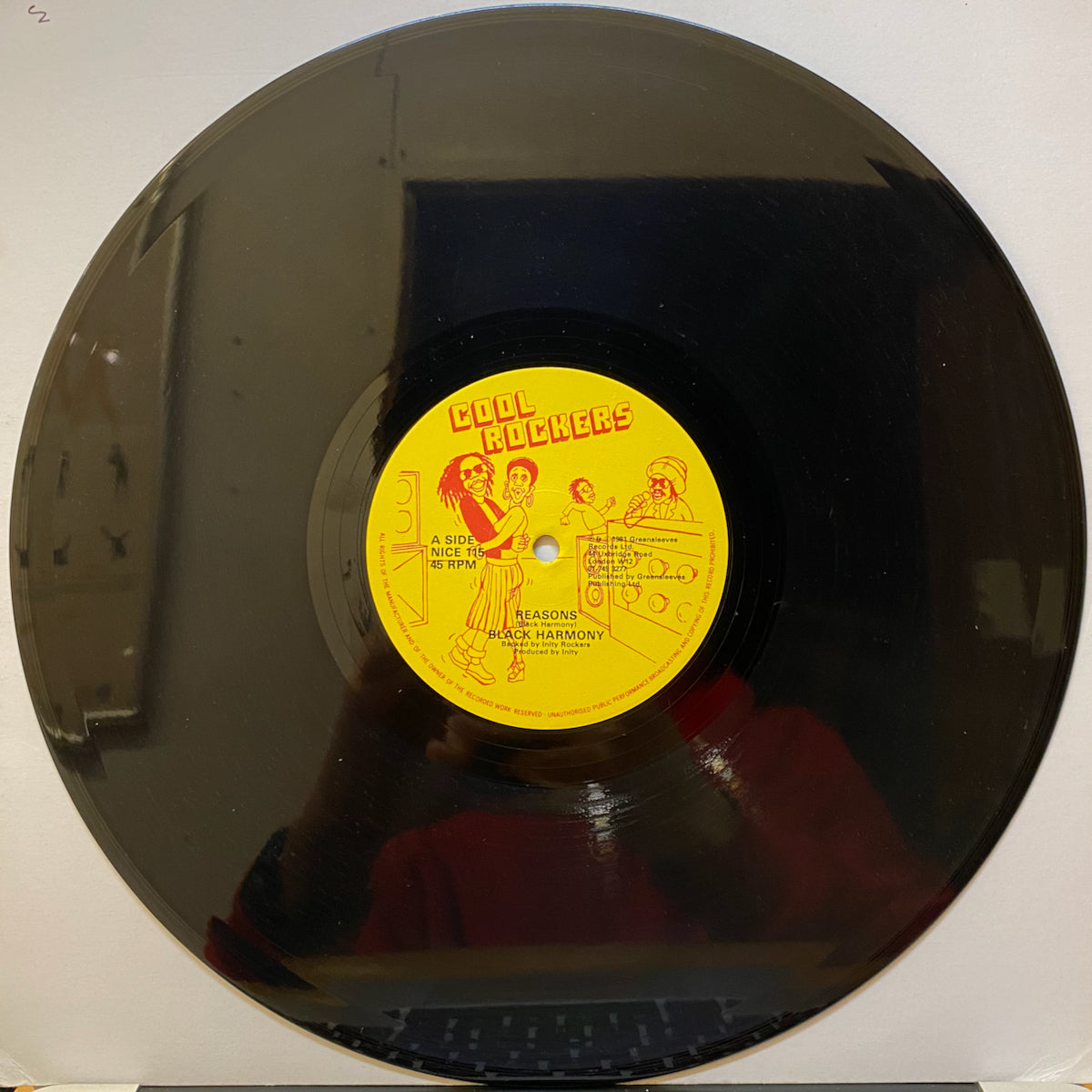 Black Harmony / Reasons | VINYL7 RECORDS
