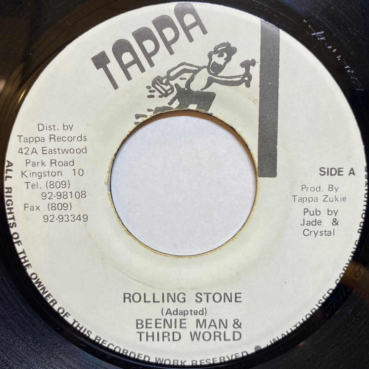 Rolling Stone - Beenie Man & Third World | VINYL7 RECORDS