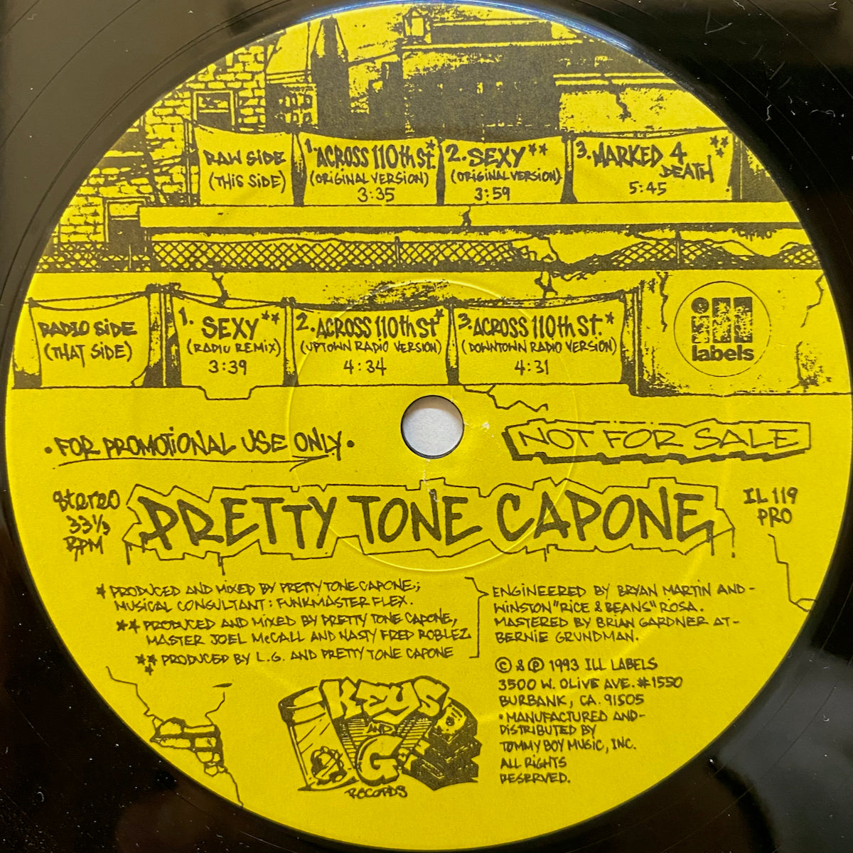 Across 110th St. - Pretty Tone Capone | VINYL7 RECORDS