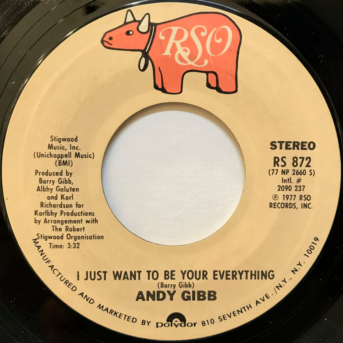 Andy Gibb / I Just Want To Be Your Everything | VINYL7 RECORDS