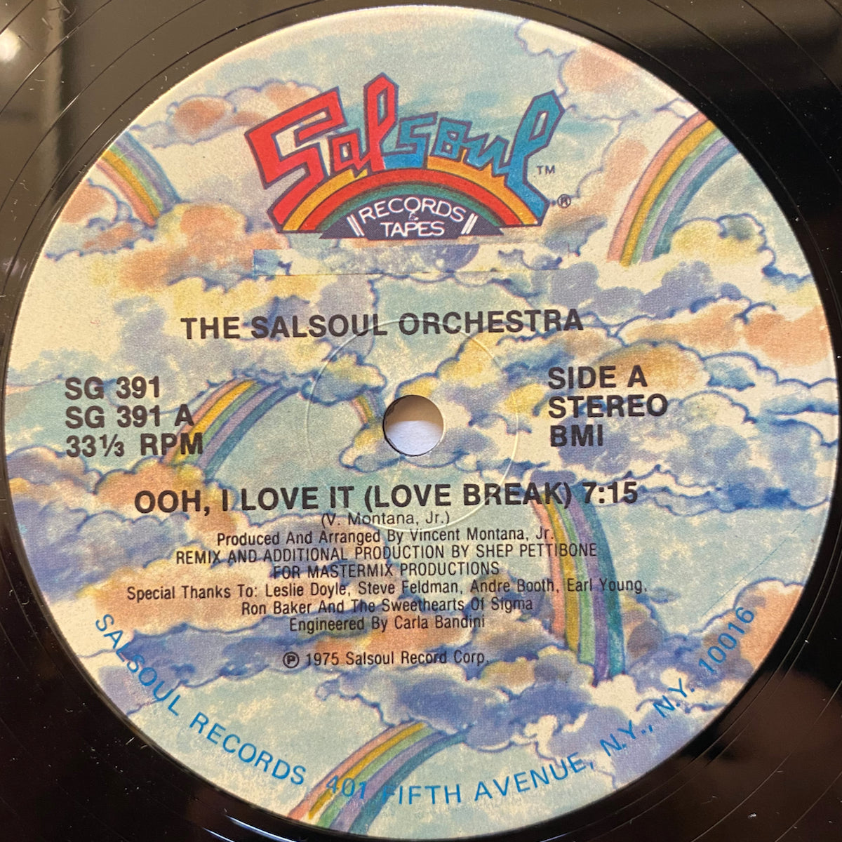 Salsoul Orchestra, The / Ooh, I Love It (Love Break) | VINYL7 RECORDS