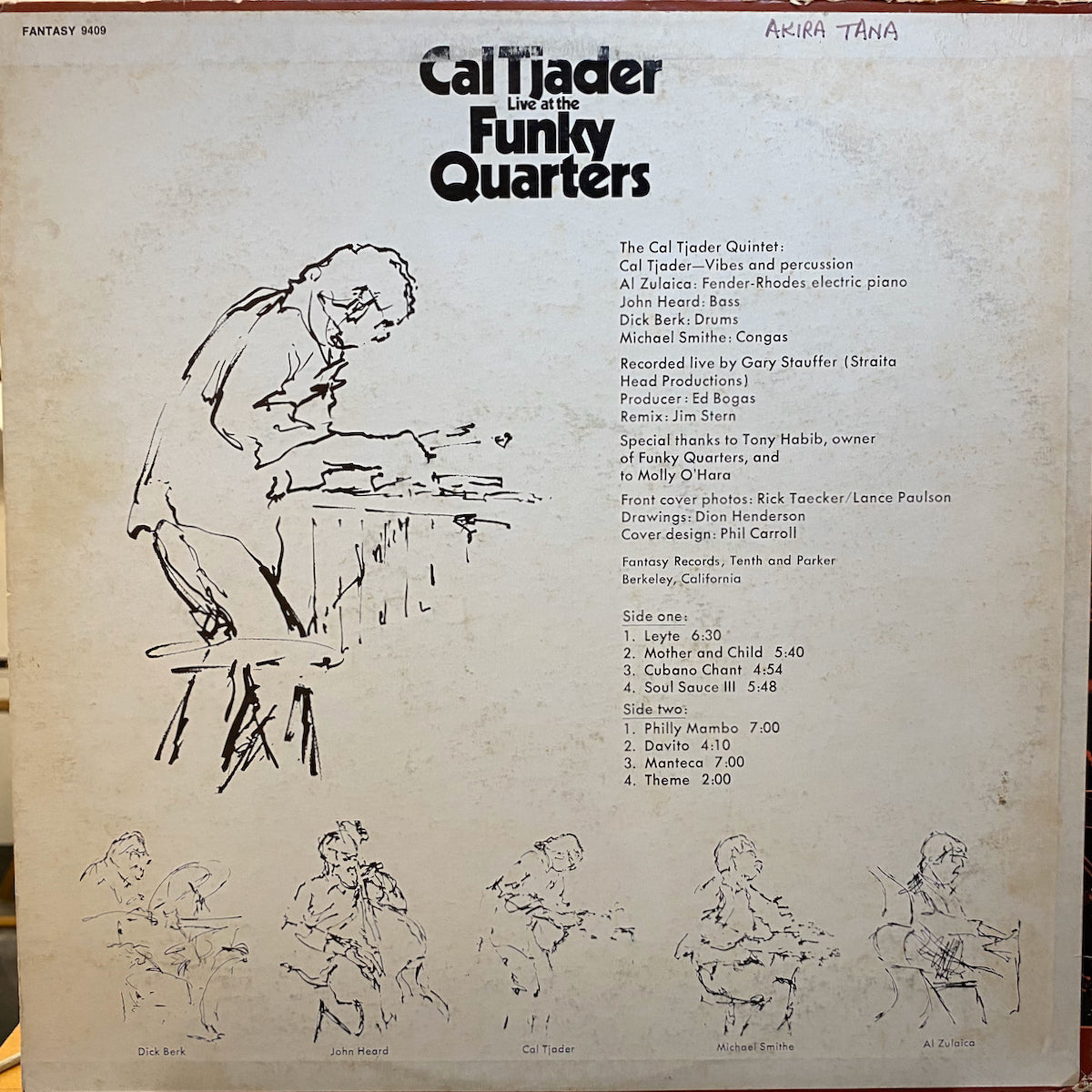 Cal Tjader / Live At The Funky Quarters | VINYL7 RECORDS