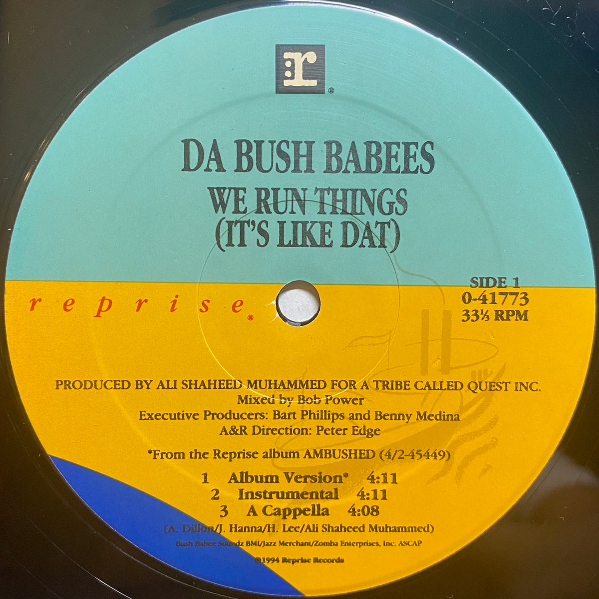 1994 DA BUSH BABEES WE RUN THINGS - 洋楽