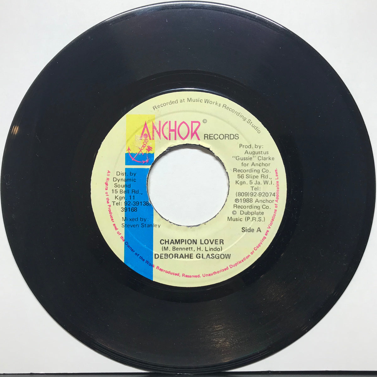 Deborahe Glasgow / Champion Lover | VINYL7 RECORDS