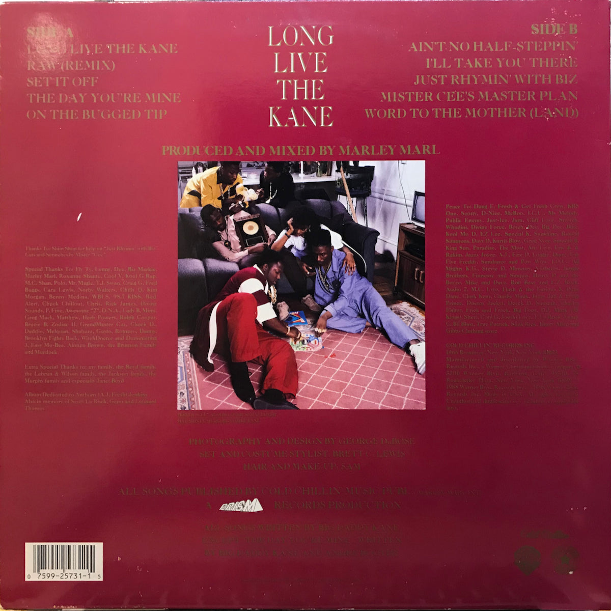 Big Daddy Kane / Long Live The Kane | VINYL7 RECORDS