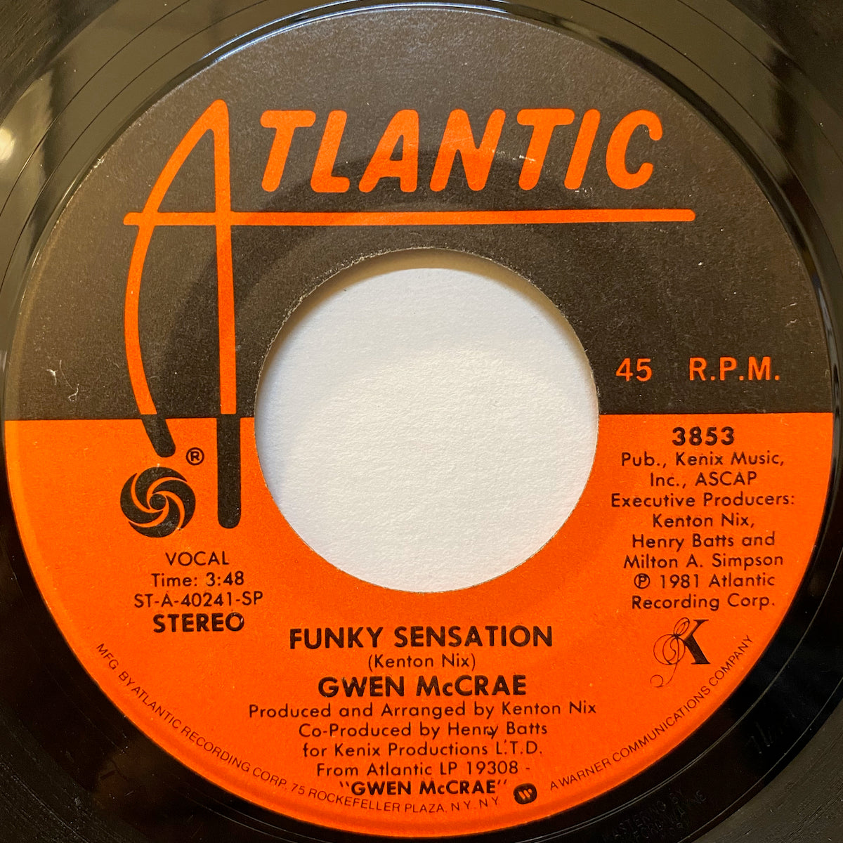Gwen McCrae / Funky Sensation | VINYL7 RECORDS