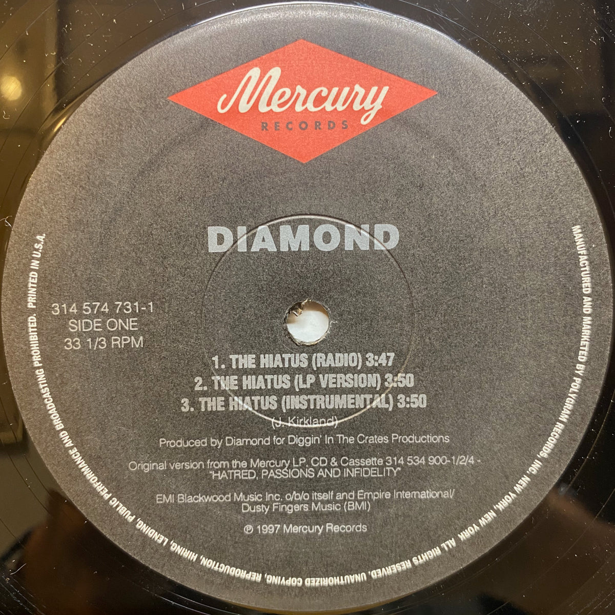 the hiatus レコード 5d27572ce31748f52b7b245e795f80