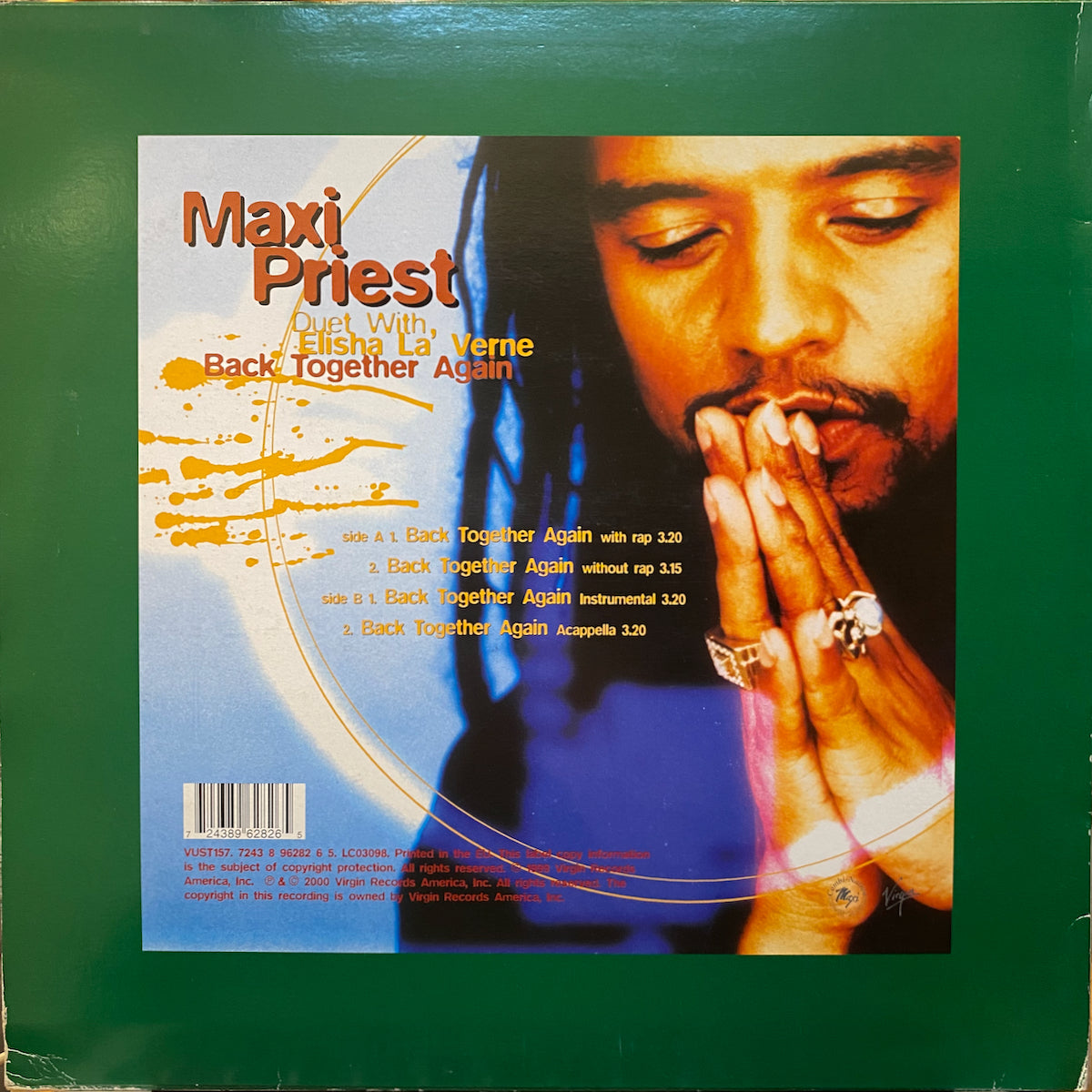 Maxi Priest / Back Together Again | VINYL7 RECORDS